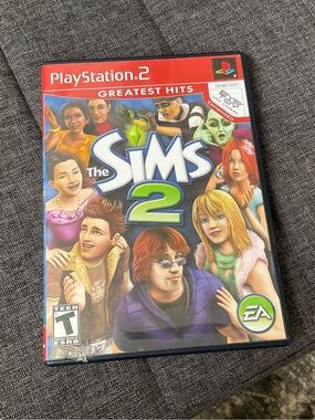 The Sims 2 (PlayStation 2) - Red Cover